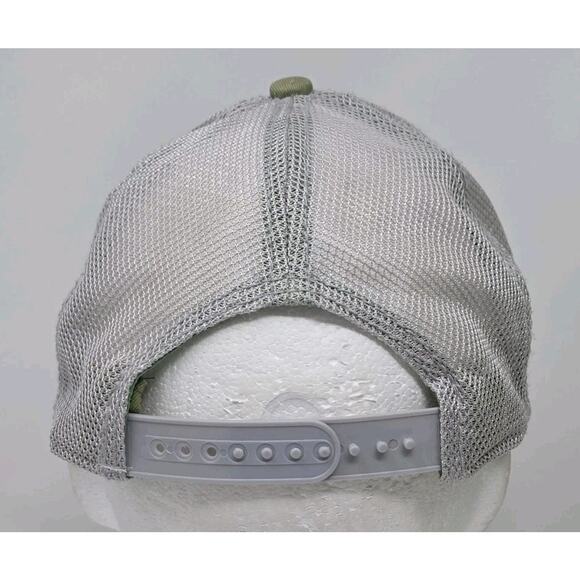 John Deere Genuine Quality Green Snapback Cap Gray Mesh Hat Tractor Farm - Picture 4 of 10